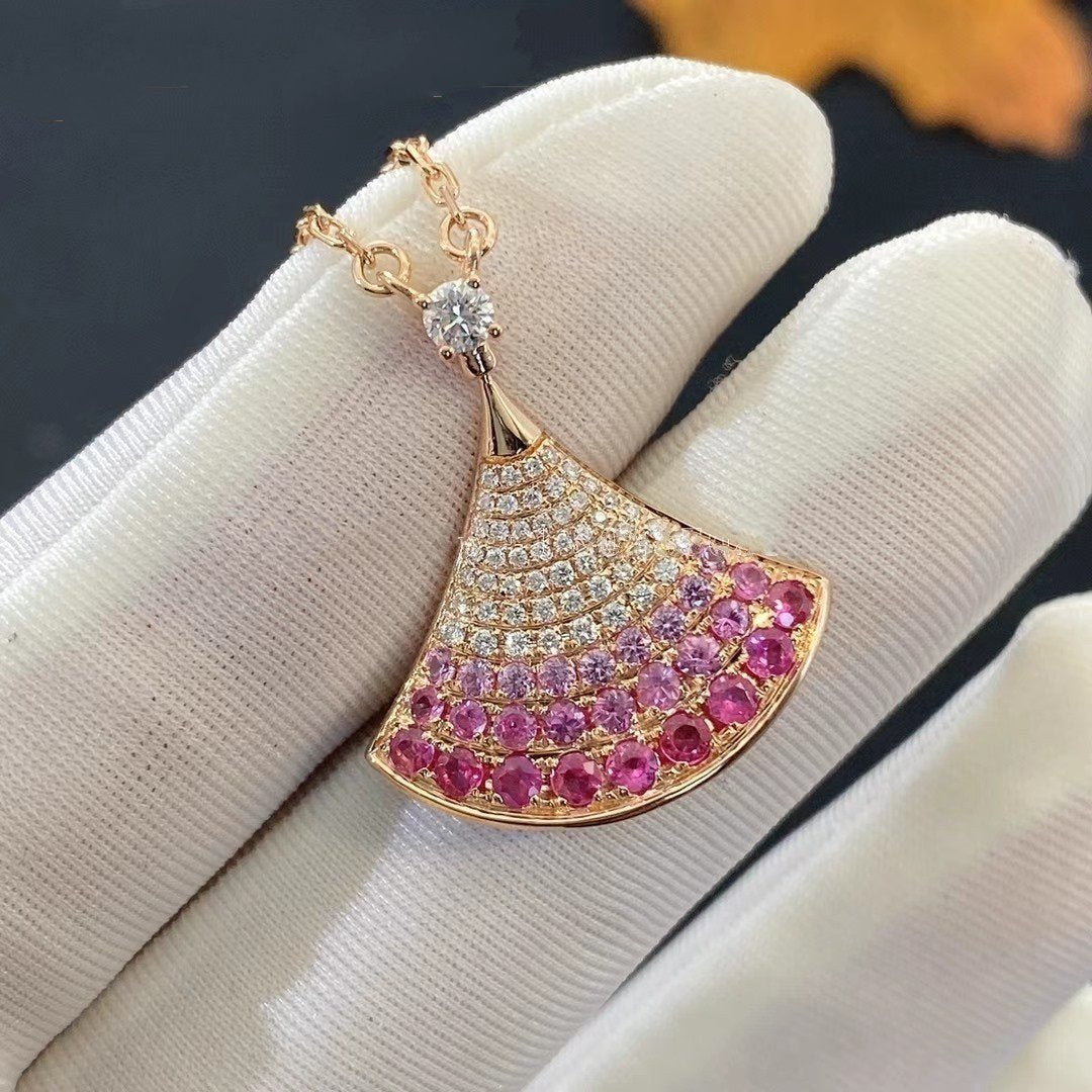 [Kismet Jewels ]DREAM NECKLACE PINK GOLD PINK DIAMOND