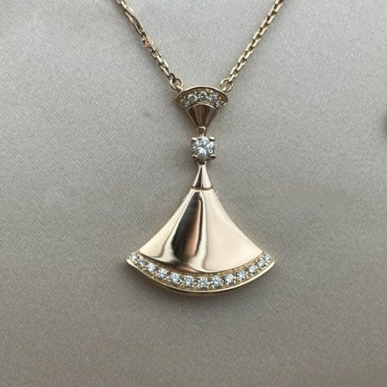 [Kismet Jewels ]DREAM NECKLACE PINK GOLD DIAMOND