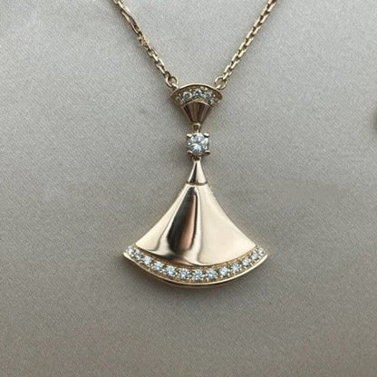 [Kismet Jewels ]DREAM NECKLACE PINK GOLD DIAMOND