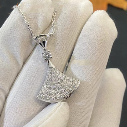 [Kismet Jewels ]DREAM NECKLACE SILVER FULL DIAMOND