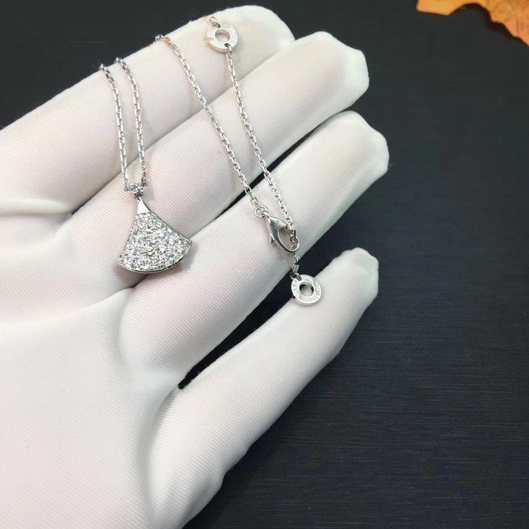 [Kismet Jewels ]DREAM NECKLACE SILVER DIAMOND