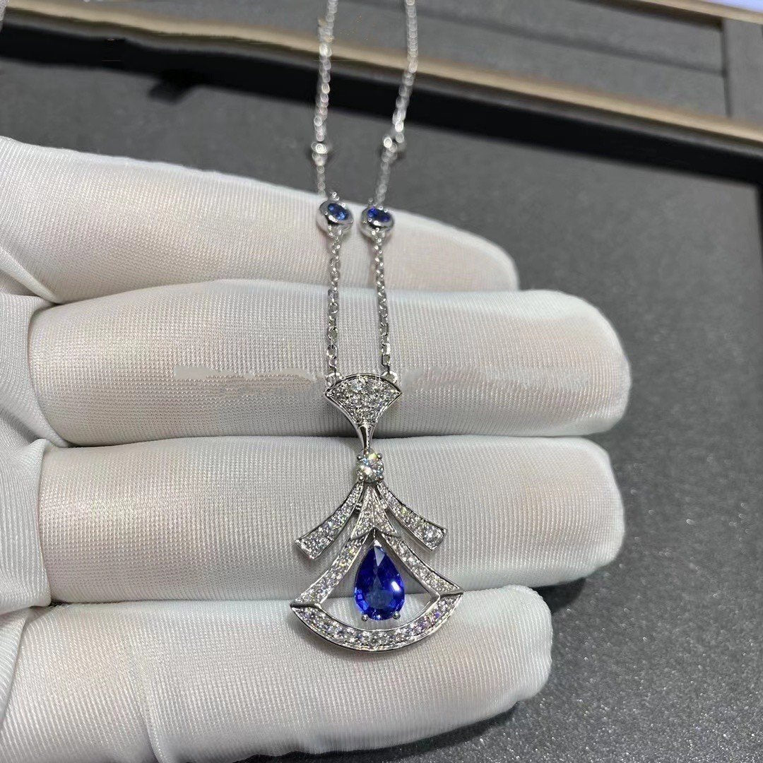 [Kismet Jewels ]DREAM NECKLACE AGATE DIAMOND SILVER