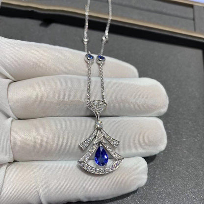 [Kismet Jewels ]DREAM NECKLACE AGATE DIAMOND SILVER