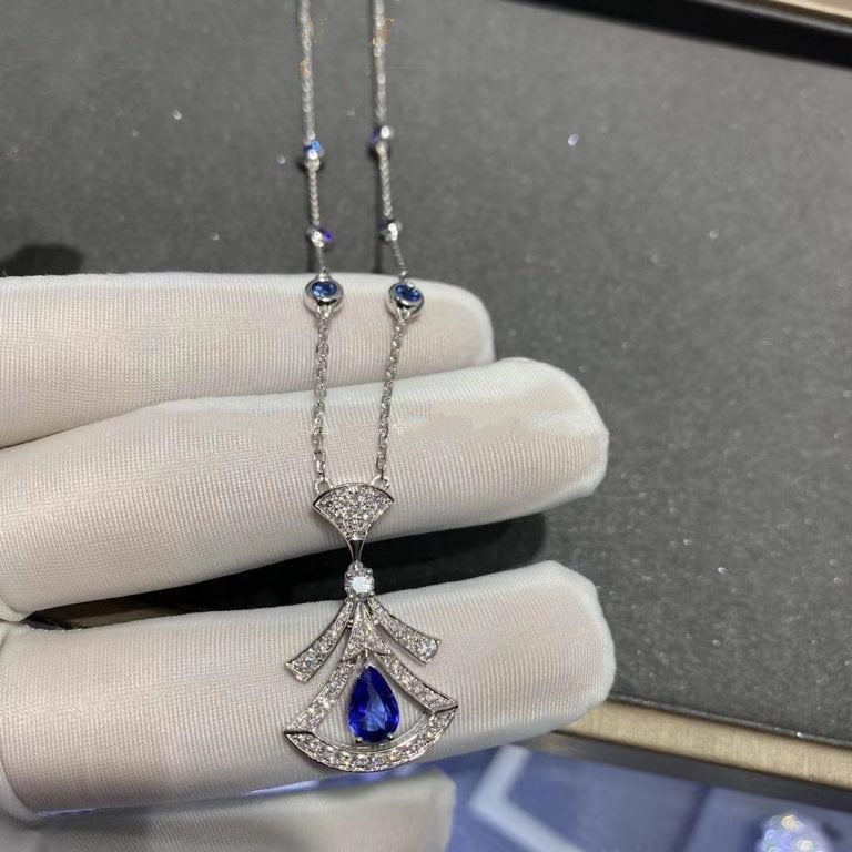[Kismet Jewels ]DREAM NECKLACE AGATE DIAMOND SILVER