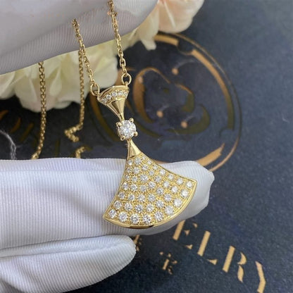 [Kismet Jewels ]DREAM NECKLACE GOLD FULL DIAMOND