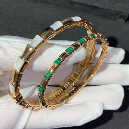 [Kismet Jewels ]SERPENTI BRACELET PINK GOLD MOP
