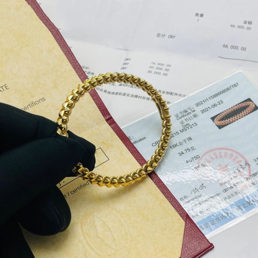 [Kismet Jewels ]CLASH GOLD BRACELET