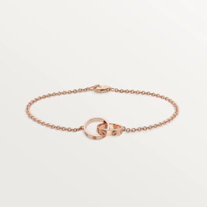[Kismet Jewels ]LOVE BRACELET DOUBLE RING