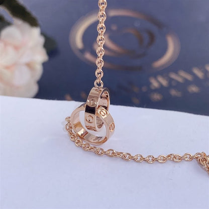 [Kismet Jewels ]LOVE BRACELET DOUBLE RING