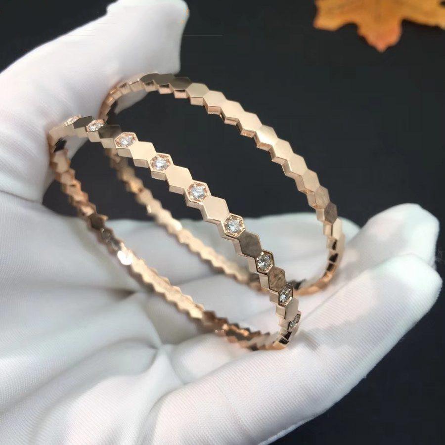 [Kismet Jewels ]BEE LOVE SILVER DIAMOND BRACELET