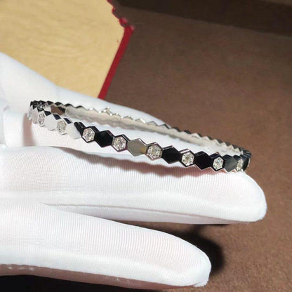 [Kismet Jewels ]BEE LOVE SILVER DIAMOND BRACELET