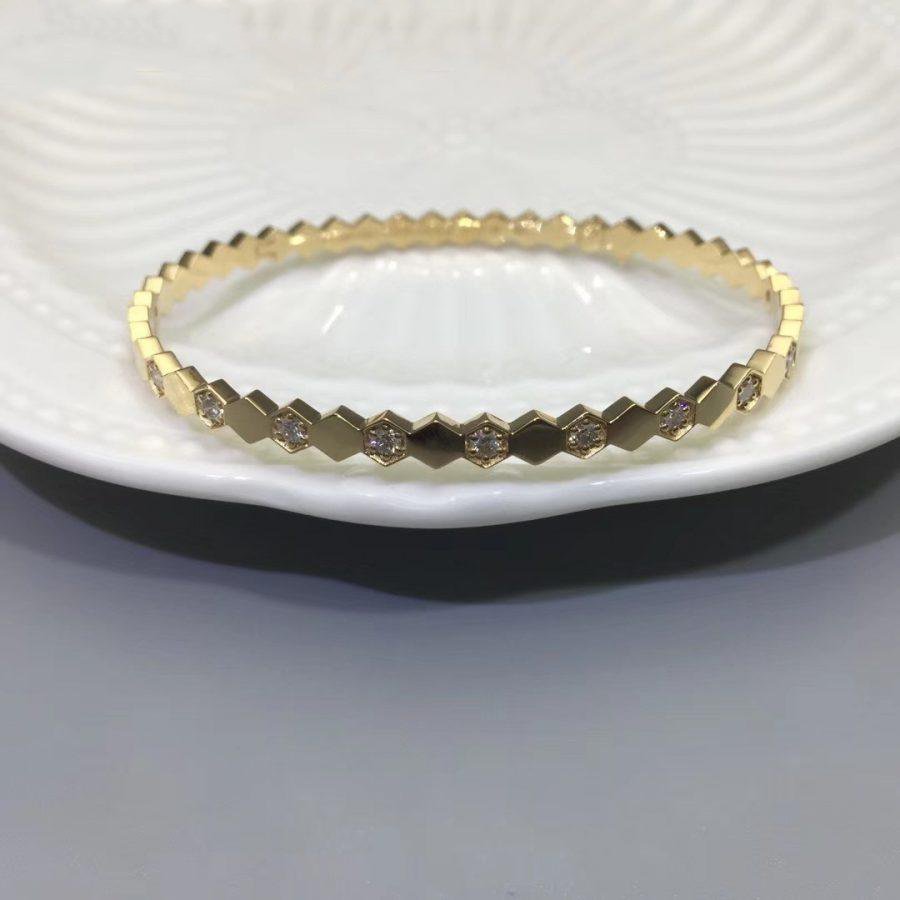 [Kismet Jewels ]BEE LOVE GOLD DIAMOND BRACELET