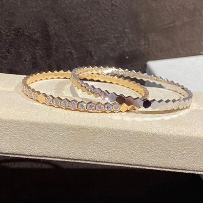 [Kismet Jewels ]BEE LOVE GOLD BRACELET FULL DIAMOND