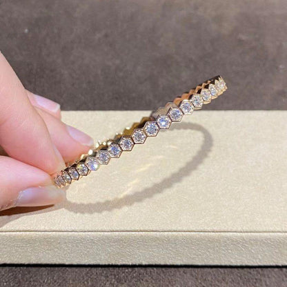 [Kismet Jewels ]BEE LOVE GOLD BRACELET FULL DIAMOND