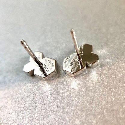 [Kismet Jewels ]BEE LOVE SILVER DIAMOND EARRINGS