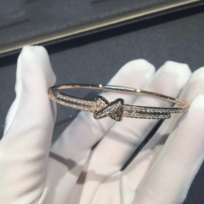 [Kismet Jewels ]JEUX DE BRACELET DIAMONDS PINK GOLD