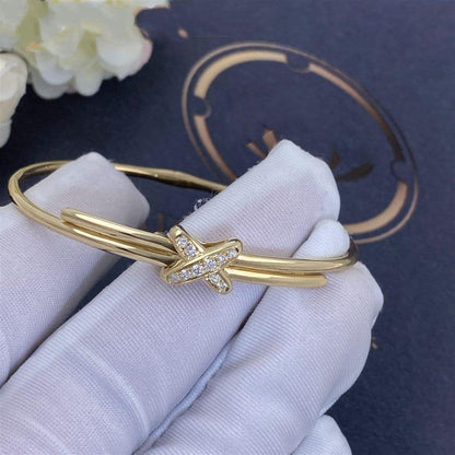 [Kismet Jewels ]JEUX DE BRACELET GOLD DIAMONDS