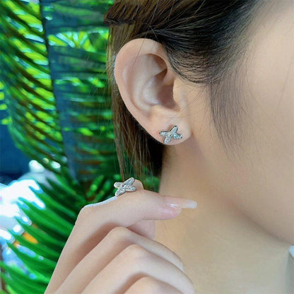 [Kismet Jewels ]JEUX DE SILVER DIAMOND EARRINGS