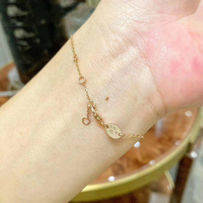 [Kismet Jewels ]JEUX DE BRACELET MOP PINK GOLD DIAMONDS
