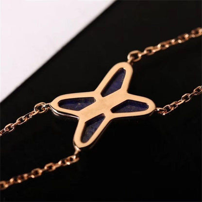 [Kismet Jewels ]Hollow Design Four-Leaf Clover Flower Shape Ring