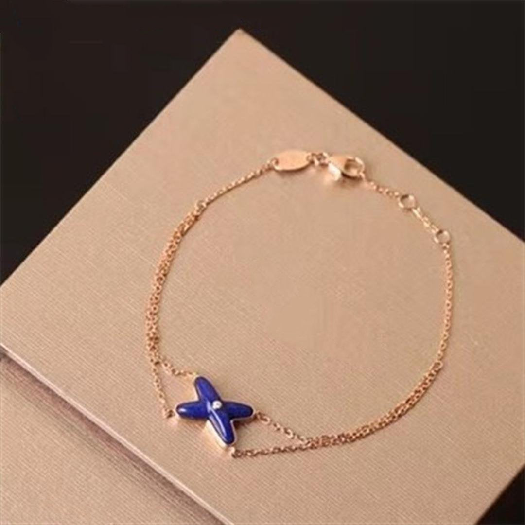[Kismet Jewels ]Hollow Design Four-Leaf Clover Flower Shape Ring