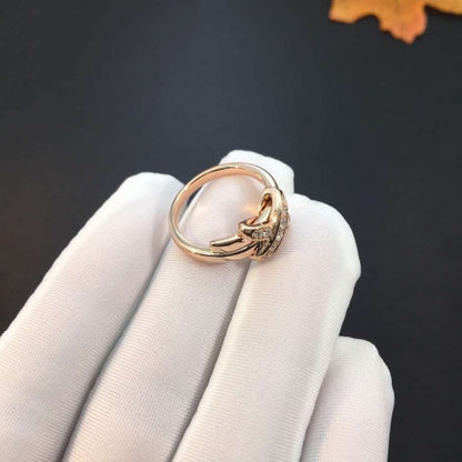 [Kismet Jewels ]JEUX DE PINK GOLD DIAMOND RING