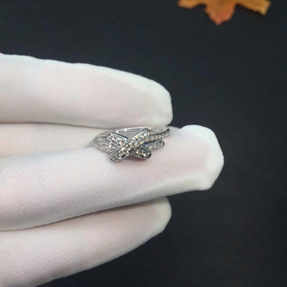 [Kismet Jewels ]JEUX DE SILVER DIAMOND RING