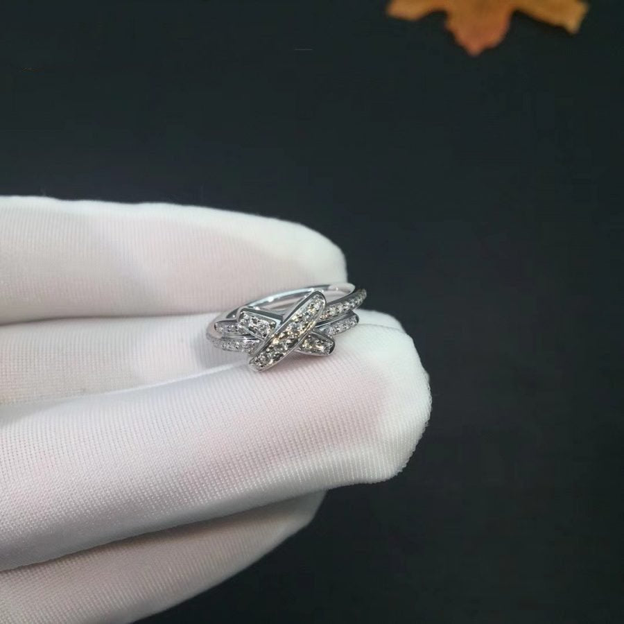 [Kismet Jewels ]JEUX DE SILVER DIAMOND RING