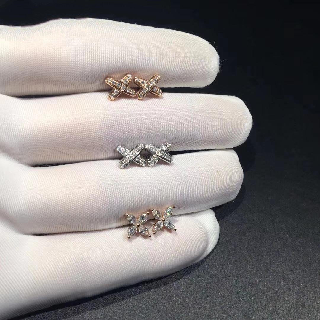 [Kismet Jewels ]JEUX DE DIAMOND EARRINGS