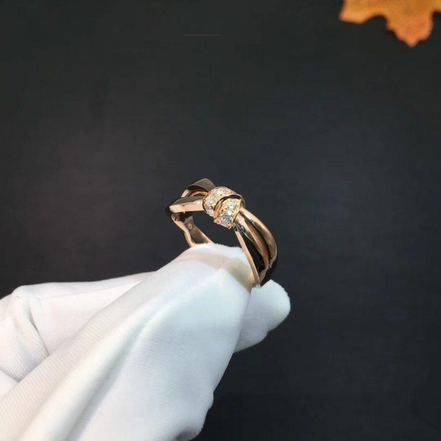 [Kismet Jewels ]LIENS RING PINK GOLD DIAMOND