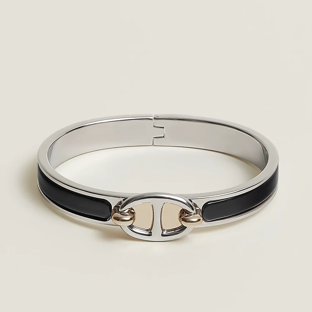 [Kismet Jewels ]CLIC CHAINE SILVER BRACELET