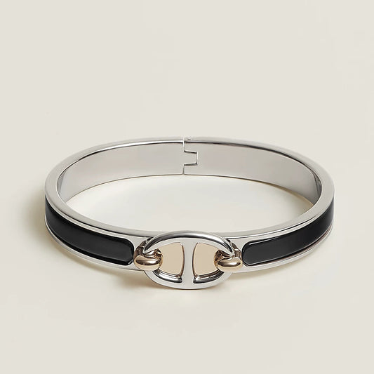 [Kismet Jewels ]CLIC CHAINE SILVER BRACELET