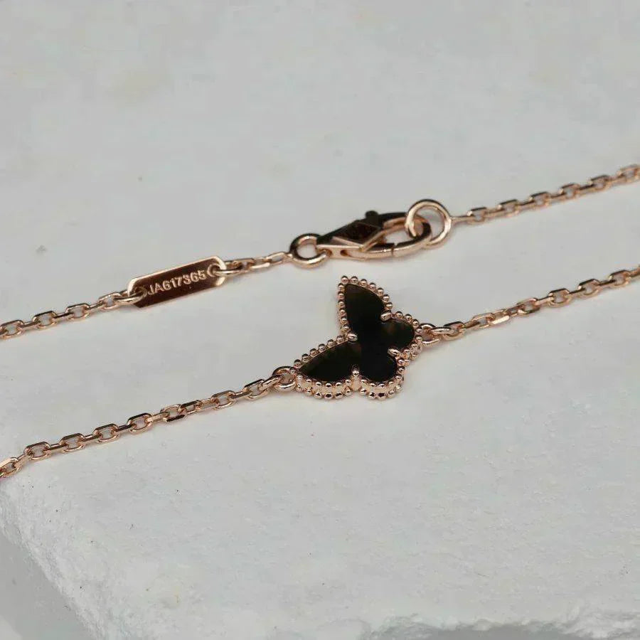 [Kismet Jewels ]BUTTERFLY ONYX  BUTTERFLY BRACELET
