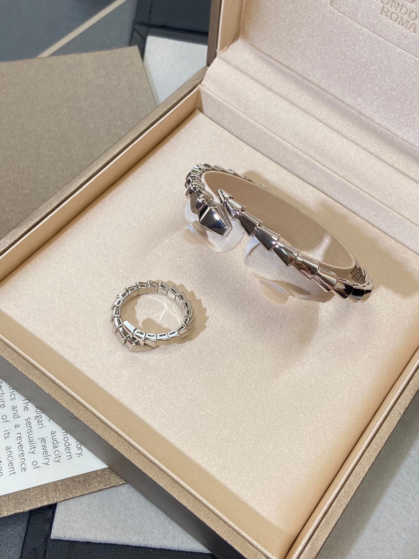 [Kismet Jewels ]SERPENTI VIPER SILVER BRACELET