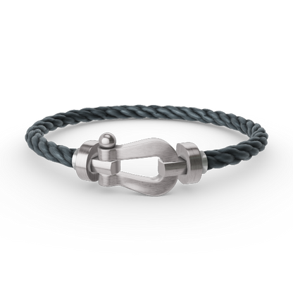 [Kismet Jewels ]FORCE LARGE HORSESHOE NO DIAMOND BRACELET SILVER