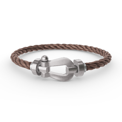 [Kismet Jewels ]FORCE LARGE HORSESHOE NO DIAMOND BRACELET SILVER