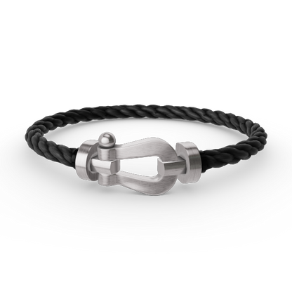 [Kismet Jewels ]FORCE LARGE HORSESHOE NO DIAMOND BRACELET SILVER