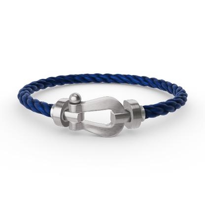 [Kismet Jewels ]FORCE LARGE HORSESHOE NO DIAMOND BRACELET SILVER