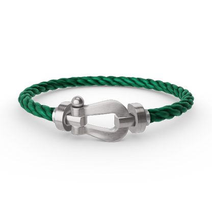 [Kismet Jewels ]FORCE LARGE HORSESHOE NO DIAMOND BRACELET SILVER